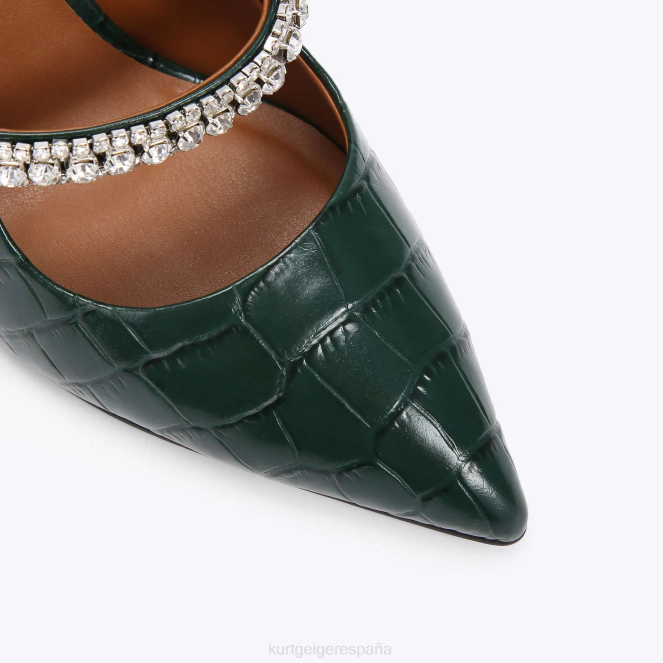 Kurt Geiger mujer duque de londres 2LPR422 | calzados verde oscuro